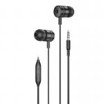 Casti audio cu microfon Foneng EP200, Control pe fir, Lungime cablu 1.2m, Negru 2 - lerato.ro