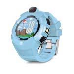 Ceas smartwatch pentru copii Forever Care Me KW 400, 400 mAh, Wi-Fi, GPS, slot SIM, ideal pentru siguranta copilului, Albastru