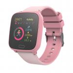 Ceas smartwatch pentru copii Forever iGO JW-100, 160 mAh, IP68, Bluetooth 4.0, ideal pentru activitati sportive, Roz 2 - lerato.ro