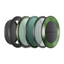 Set de 4 filtre pentru aparat foto Freewell Brandon Li, 72mm, VND / CPL / ND32 / Glow Mist 1/4, Negru