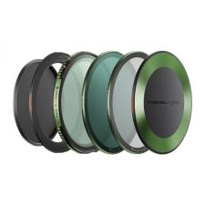 Set de 4 filtre pentru aparat foto Freewell Brandon Li, 77mm, VND / CPL / ND32 / Glow Mist 1/4, Negru