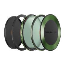 Set de 3 filtre pentru aparat foto Freewell Brandon Li, 95mm, VND / CPL / ND32, Negru