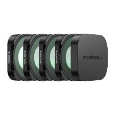 Set 4 filtre Freewell Bright Day Filter compatibile cu GoPro Mission 1 Pro / Mission 1, Negru