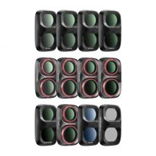 Set 12 filtre Freewell Quick Swap Mega pentru camera DJI Osmo Pocket 4P, Negru