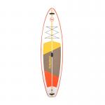 Placa de paddleboarding FunWater SUP SUPFW69B, 335 x 84 x 15 cm, Antiderapanta, Gonflabila, Set accesorii inclus, Portocaliu / Alb 3 - lerato.ro