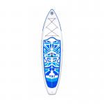 Placa de paddleboarding FunWater SUP SUPFW05B, 320 x 83 x 15 cm, Antiderapanta, Gonflabila, Set accesorii inclus, Albastru / Alb 2 - lerato.ro