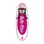 Placa de paddleboarding FunWater Tuxedo Sailor, 240 × 76 × 10 cm, Antiderapanta, Gonflabila, Set accesorii inclus, Roz 3 - lerato.ro