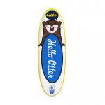 Placa de paddleboarding FunWater Tuxedo Sailor, 240 × 76 × 10 cm, Antiderapanta, Gonflabila, Set accesorii inclus, Albastru 3 - lerato.ro