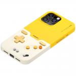Husa GameBaby cu controller compatibila cu iPhone 16 Pro Max, Sisteme suportate Game Boy Advance / Game Boy Color / Nintendo Entertainment System, Galben 4 - lerato.ro