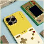 Husa GameBaby cu controller compatibila cu iPhone 16 Pro Max, Sisteme suportate Game Boy Advance / Game Boy Color / Nintendo Entertainment System, Galben 10 - lerato.ro