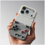 Husa GameBaby cu controller compatibila cu iPhone 17 Pro Max, Sisteme suportate Game Boy Advance / Game Boy Color / Nintendo Entertainment System, Gri 9 - lerato.ro