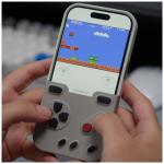 Husa GameBaby cu controller compatibila cu iPhone 17 Pro Max, Sisteme suportate Game Boy Advance / Game Boy Color / Nintendo Entertainment System, Gri 11 - lerato.ro