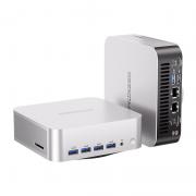 Mini PC GEEKOM A9 MAX, AMD AI 9 HX 370, 32GB RAM + 1TB, Windows 11 Pro, Silver