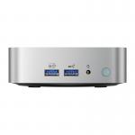 Mini PC GEEKOM A8, Ryzen 7 8745HS, 16GB RAM + 1TB, Windows 11 Pro, Silver 5 - lerato.ro