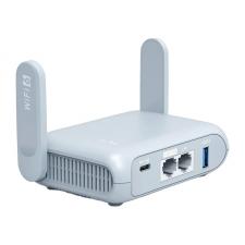 Router GL.iNet Beryl AX, Wi-Fi 6, Viteza Wi-Fi 2976 Mb/s, 1x 1Gb LAN, 1x 2.5Gb WAN, Albastru