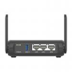 Router GL.iNet Slate AX GL-AXT1800, Wi-Fi 6, Viteza Wi-Fi 1800 Mb/s, 2x Gigabit LAN, 1x Gigabit WAN, Negru 5 - lerato.ro
