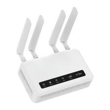 Router GL.iNet Spitz Plus, Wi-Fi 6, Viteza Wi-Fi 2976 Mb/s, 1x 1Gb LAN, 1x 1Gb WAN, Alb