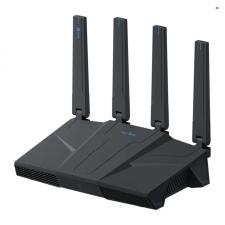 Router GL.iNet GL-BE6500, Dual-Band, Wi-Fi 7, Viteza Wi-Fi 6500 Mb/s, 4x 2.5Gb LAN, 1x 2.5Gb WAN, Negru