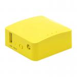 Router GL.iNet Mango AX GL-MT300N-V2, Wi-Fi 4, Viteza Wi-Fi 300 Mb/s, 1x LAN, 1x WAN, Galben 2 - lerato.ro