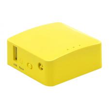 Router GL.iNet Mango AX GL-MT300N-V2, Wi-Fi 4, Viteza Wi-Fi 300 Mb/s, 1x LAN, 1x WAN, Galben