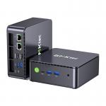 Mini PC GMKtec G11, AMD Ryzen Embedded R2514, AMD Radeon Graphics, 16GB RAM + 512GB, Windows 11 Pro, Gri 3 - lerato.ro