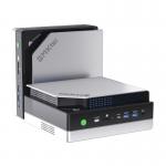 Mini PC GMKtec EVO-X2, Ryzen AI Max Plus 395, AMD Radeon 8060S, 64GB RAM + 1TB, Windows 11 Pro, Silver 3 - lerato.ro