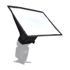 Difuzor foto softbox pentru blituri GODOX SB2030, Forma dreptunghiulara, 20 x 30 cm, Negru