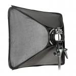 Difuzor foto softbox GODOX SFGV8080, Forma patrata, 80 x 80 cm, Suport cu montura Bowens, Negru 3 - lerato.ro