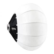 Difuzor foto softbox GODOX CS-85D, Forma sferica, Montura Bowens, Diametru 85 cm, Alb