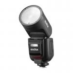 Blit GODOX V1 Pro TTL pentru aparate foto Nikon, Temperatura culoare 5600K, Negru 3 - lerato.ro