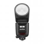 Blit GODOX V1 Pro TTL pentru aparate foto Nikon, Temperatura culoare 5600K, Negru 4 - lerato.ro