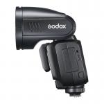 Blit GODOX V100N TTL pentru aparate foto Nikon, Temperatura culoare 3300K, Negru 10 - lerato.ro