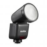 Blit GODOX V1-C TTL mid pentru aparate foto Canon, USB-C, Negru 2 - lerato.ro
