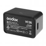 Incarcator baterii GODOX VC26 pentru bliturile GODOX V1 / AD100 Pro, Negru 3 - lerato.ro
