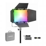 Panou LED GODOX Litemons LP400R, 36W, 1800–10000K, 14 efecte FX, Bluetooth, Silver 3 - lerato.ro