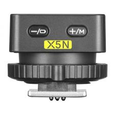 Declansator wireless GODOX X5N compatibil cu aparate foto Nikon, 2x AAA, Negru