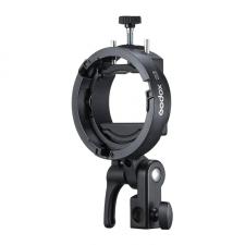 Suport pentru blit Godox S3 Speedlite compatibil cu diferite modele GODOX, Montura Bowens, Negru