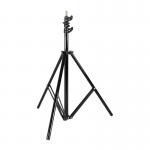 Trepied pentru iluminat GODOX 240F, Inaltime maxima 240cm, Sarcina maxima 2kg, Filet 1/4 inch, Racord 5/8 inch, Negru 2 - lerato.ro
