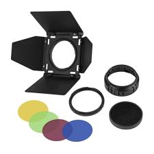 Deflector GODOX BD-10 compatibil cu blitul GODOX AD300Pro, Accesorii incluse, Negru