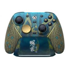 Controller GameSir G7 Pro WUCHANG: Fallen Feathers Edition pentru Xbox Series X / S, Xbox One, PC, Android, Bluetooth 5.3, Wireless, USB-C, Lungime cablu 3m, Albastru / Auriu