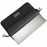 Husa din neopren Tucano One Sleeve compatibila cu Macbook Neo 13 inch, Negru 8 - lerato.ro