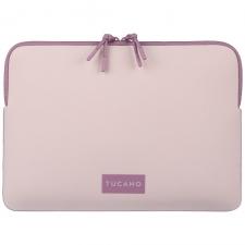Husa din neopren Tucano One Sleeve compatibila cu Macbook Neo 13 inch, Roz