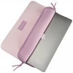 Husa din neopren Tucano One Sleeve compatibila cu Macbook Neo 13 inch, Roz 8 - lerato.ro
