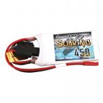 Acumulator Lipo Gens Ace G-Tech Soaring 30C 2S1P JST-SYP, 450 mAh, Alb 2 - lerato.ro