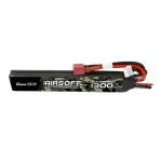 Acumulator Lipo Gens Ace Saddle Airsoft Gun cu mufa T, 1300 mAh, Negru 4 - lerato.ro