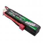 Acumulator Lipo Gens ace Saddle Airsoft Gun cu mufa T, 7.4V, 2000 mAh, Graphics 3 - lerato.ro