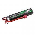 Acumulator Lipo Gens ace Saddle Airsoft Gun cu mufa T, 7.4V, 2000 mAh, Graphics 5 - lerato.ro