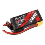 Acumulator Lipo Gens ace G-Tech cu mufa XT60, 7.4V, 2200 mAh, Negru/Rosu 3 - lerato.ro