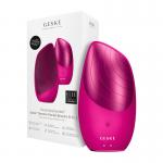 Aparat pentru masaj facial Geske Sonic Thermo Brush 6in1, IPX7, 900 mAh, 8000 pulsatii/minut, Magenta 3 - lerato.ro