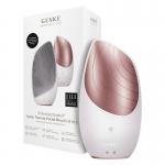 Aparat pentru masaj facial Geske Sonic Thermo Brush 6in1, IPX7, 900 mAh, 8000 pulsatii/minut, Alb 3 - lerato.ro